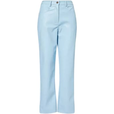 AmyLynn Dames/Dames Rechte Broek (Blauw)