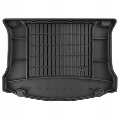 Premium Rubber Kofferbakmat met Organizer Functie – Geschikt voor FORD Kuga I 2008-2012 – TPE Rubber – Hoge Rand 5 cm – Antislip & Geurloos