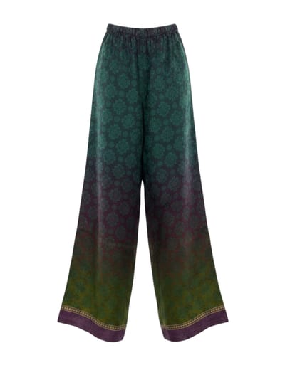 Kate & Jules Melvin. unieke print/kleur Pantalons Groen Melvin
