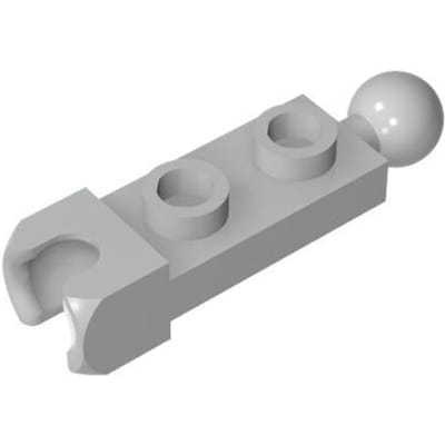 50g/82ST 14419 1x2 ZijkantB met Trekhaak Socket Bord Bouwstenen Moc Kleur Bijlagen Compatibel met Brick DOE-HET-ZELF Onderdelen 50g--82PCS