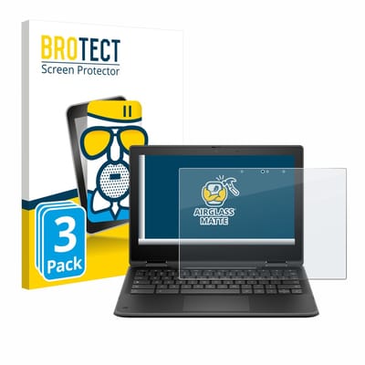 BROTECT - Screenprotector voor HP Fortis Flip G1i 11" - Folie Beschermfolie Beschermglas matte 3 Stuks