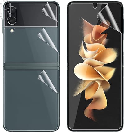Screenprotector geschikt voor Samsung Galaxy Z Flip 3 - Camera Glas Cover