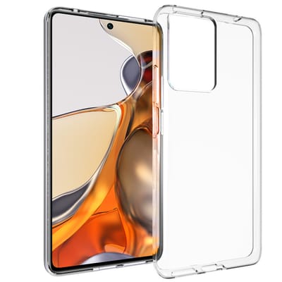 Accezz Hoesje - Geschikt voor Xiaomi 11T / Xiaomi 11T Pro - Clear Backcover - Transparant