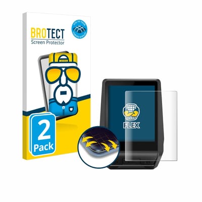 BROTECT - Screenprotector voor Bosch Nyon 2021 / 2020 - Folie Beschermfolie transparant volledig dekking - 2 Stuks