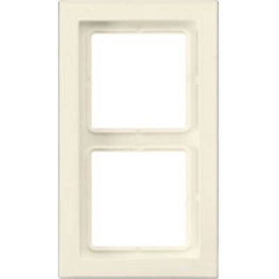 Jung LSD982W Afdekking Frame 2-voudig Crème-wit 1 stuk(s)