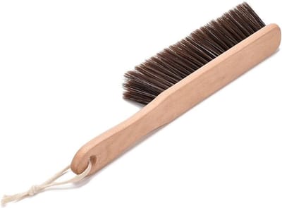 Wood Handle Cleaning Brushes - Soft Bristle Dust Brush voor Schoonmaken - Stofverwijderingsborstel voor Bedden - Sofas - Meubels - Kleding - Auto's