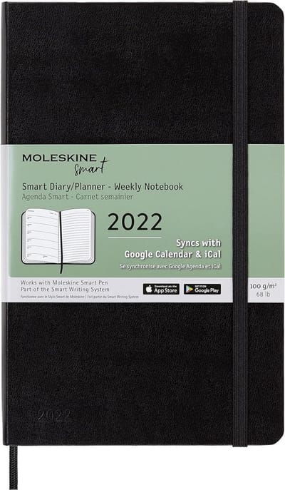 Digitale Agenda 12 Maanden - Weekplanner met Harde Kaft 13x21 cm
