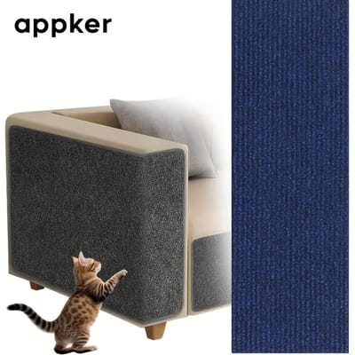 Zelfklevende Kattenkrabmat, 40x200cm, Beschermt Meubels tegen Klauwbeschadiging, Ideaal voor Katten van Alle Leeftijden, Multifunctioneel als Zomerse Slaapmat 40*200cm
