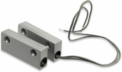Magnetische Contact - Schakelaar Sensor - Industriële Automatisering - Gegoten Aluminium - 50x20x10 mm - Grijs
