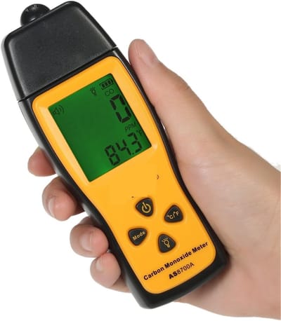 Draagbare CO Melder - Koolmonoxide Meter - Veiligheid Huis - Luid Alarm - Compact Formaat