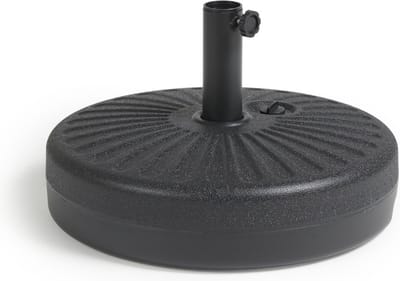Lifa Garden - Parasolvoet - Draaivoet -  Vulbaar tot 22 kg - Parasol ø tot 4.5 m - Zand of Water - ø 51 cm - Plastic