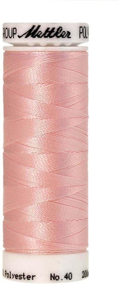 AMANN POLYSHEEN NAAI-BORDUURGAREN, COL-2171 ROZE, 200M, PER STUK.