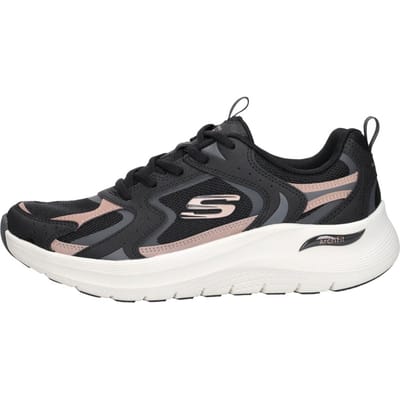 Skechers ARCH FIT 2.0-VINTAGE LUXE Dames Sneakers - Zwart / Rose Gold