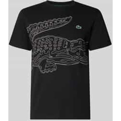 Regular fit sport-t-shirt van katoenmix