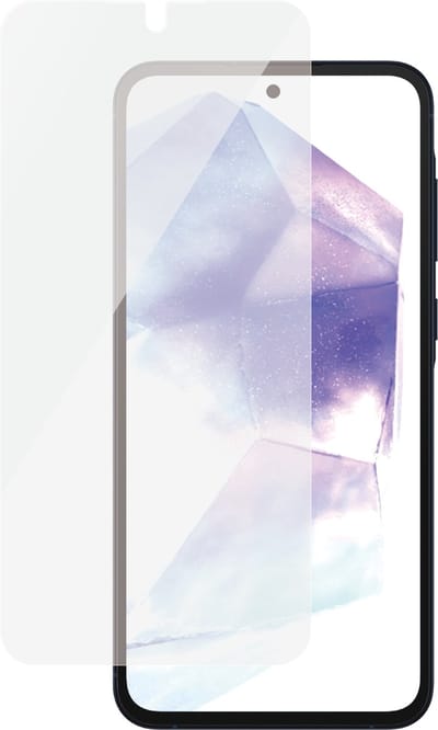 PanzerGlass Screenprotector geschikt voor Samsung Galaxy A55 Glazen | PanzerGlass SAFE Screenprotector - Case Friendly