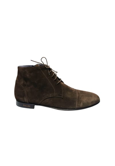 sb21032C0euc0313 Pollini Man Camoscio Brown