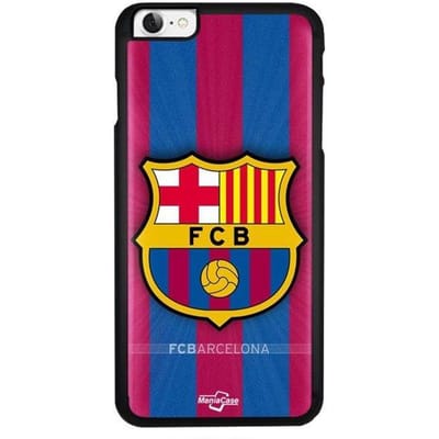 Telefoonhoesje - FC Barcelona - Iphone SE 2020 - Flexibel - Siliconen - Sportlogo zwart