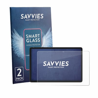2 Stuks Savvies Screenprotector - geschikt voor VekfulPC T20 10.1" - beschermfolie glas transparant