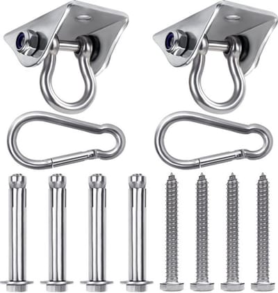 Allecto - Zware Kwaliteit Schommelhaken - Roestvrijstalen Swivel