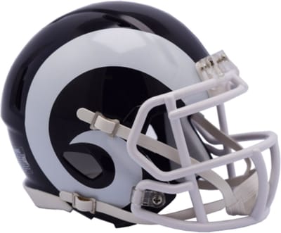 Riddell Speed Mini Helmet Club Rams voor Sport Fanzone