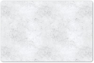 Placemats 45x30 cm - Placemat kunststof - 1 stuk - Lichtgrijs - Betonstructuur - Subtiel - Borden onderleggers - Decoratie voor op tafel - Keuken tafeldecoratie accessoires - Vinyl onderlegger - Tafelversiering