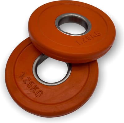 Padisport - Bumper Plates - 1,25 KG - Olympische Halterschijven - Bumper Plate 1.25kg - Olympische Gewichten - Halterschijven - Halterschijf 1.25 Kg