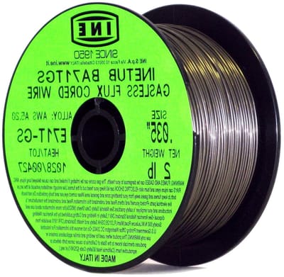 Gevulde draadspoel - Metaaldraad lasdraad - Metaal lassen - Zelfbeschermend - 09 mm 900 g - Niet gespecificeerd