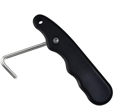 Schaats Schoen Spanner - Veters Aanhaal Tool - Schaatsen Strakker Maken - Roestvrij Staal Ontwerp