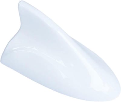 Auto Antenne - Haaienvin Antenne - Signaal Verbeteren - Waterdicht Ontwerp - 17.2 cm - Wit