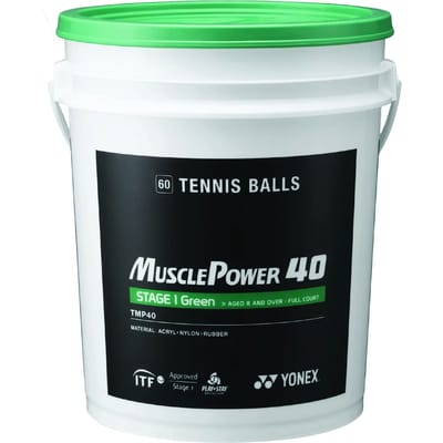 Tennisballen vat Yonex TMP-40 (x60)