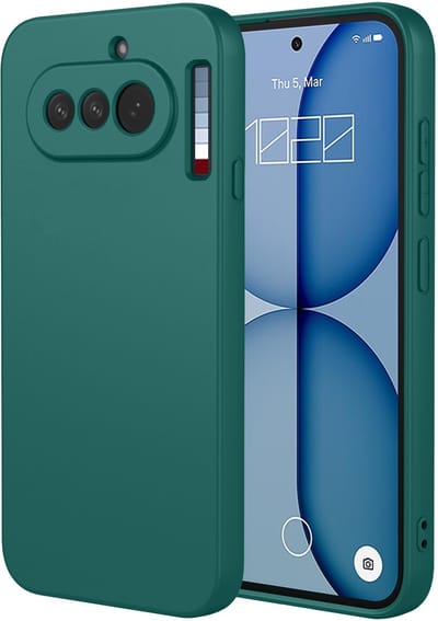 MobyDefend Hoesje - Geschikt voor Nothing Phone (4a) - Matte Siliconen Backcover - Groen