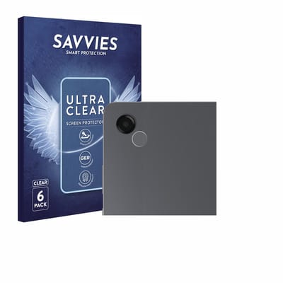 Savvies - Screenprotector voor Samsung Galaxy Tab A11 Plus 5G 11" (ALLEEN Camera Lens) - Folie Beschermfolie transparant 6 Stuks