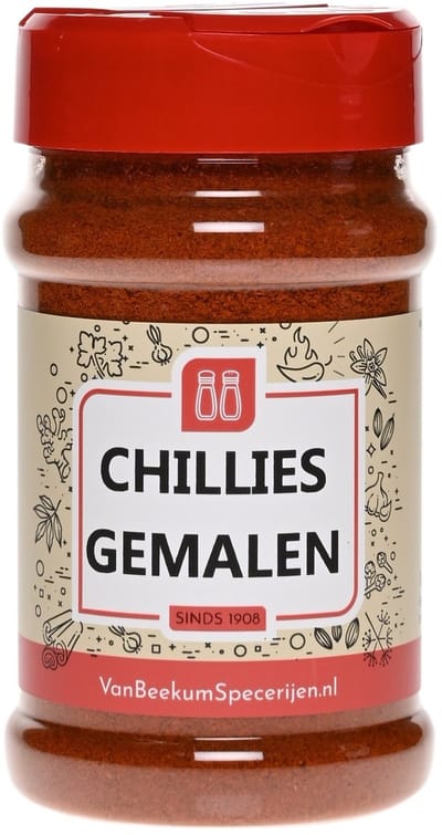 Van Beekum Specerijen - Chili Gemalen - Strooibus 150 Gram