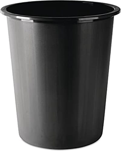 Prullenbak 14 Liter Zwart - Eco-vriendelijk en Esthetisch Design