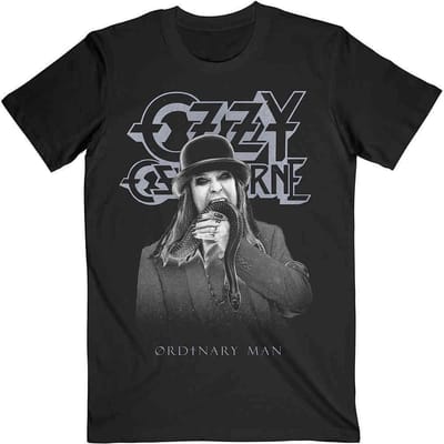 Ozzy Osbourne - Ordinary Man Snake Ryograph Heren T-shirt - L - Zwart