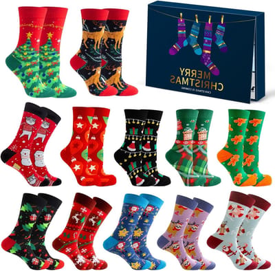 Adventskalender met 12 Deurtjes voor Volwassenen en Kinderen - Perfect voor de Feestdagen