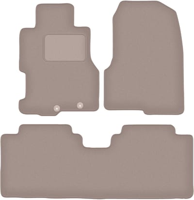 Beige veloursmatten voor: Honda Civic VII 5-deurs (2001-1007)