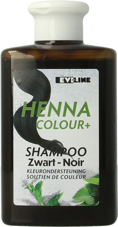 Henna Cure&Care Shampoo colour + zwart 300 Milliliter