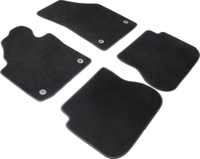 Walser Premium Naaldvilt Velours voetmatten geschikt voor VW Caddy III 2004-2016 - Caddy IV 2015-2020