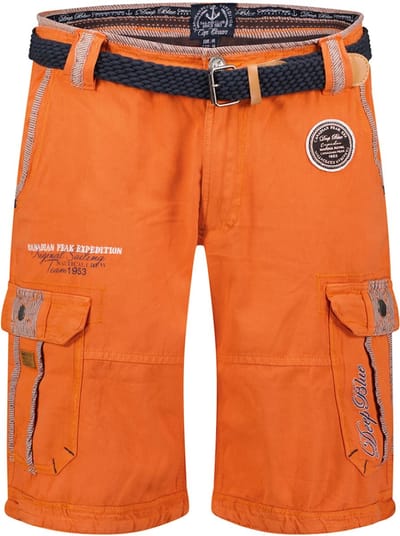 Canadian Peak Heren Bermuda Met Riem Pailletteak Coral - L