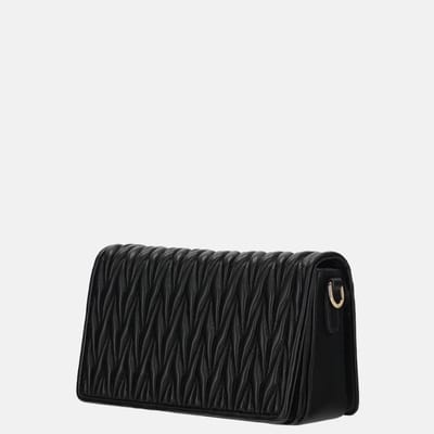 Daniele Donati Smocked crossbody tas black