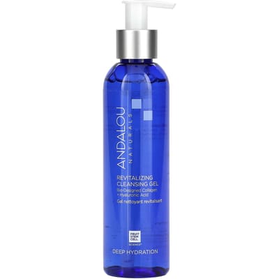 Andalou Naturals, Revitalizing Cleansing Gel, 6 fl oz (178 ml) blue