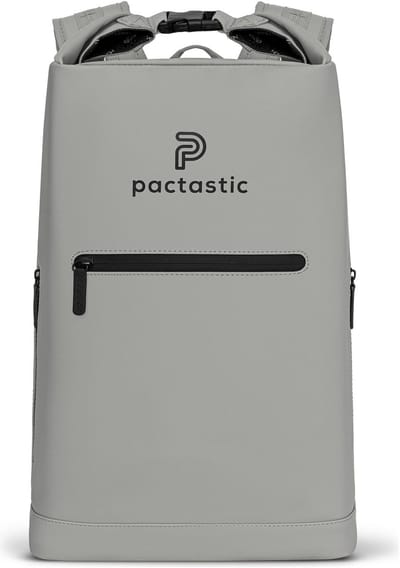 Pactastic Daypack Rugzak met laptopvak Urban Collection Rolltop Backpack 50 cm 27L Grey Grijs
