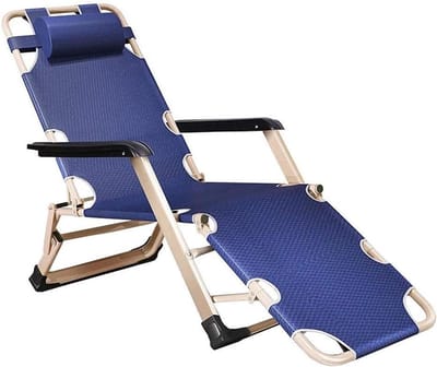 Opvouwbare ligstoel - Zonnebank relaxstoel - Buiten ontspannen - Verstelbaar met gewicht - Breed 68 cm - Kleur 2