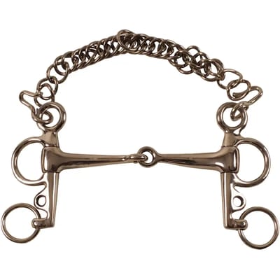 Pelham voor paard met korte wangen Umbria Equitazione