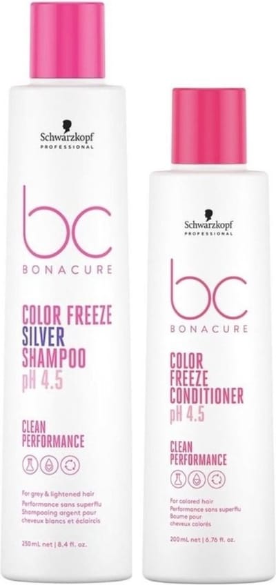 Schwarzkopf - Bonacure Color Freeze Silver Care Set - 250+200ml