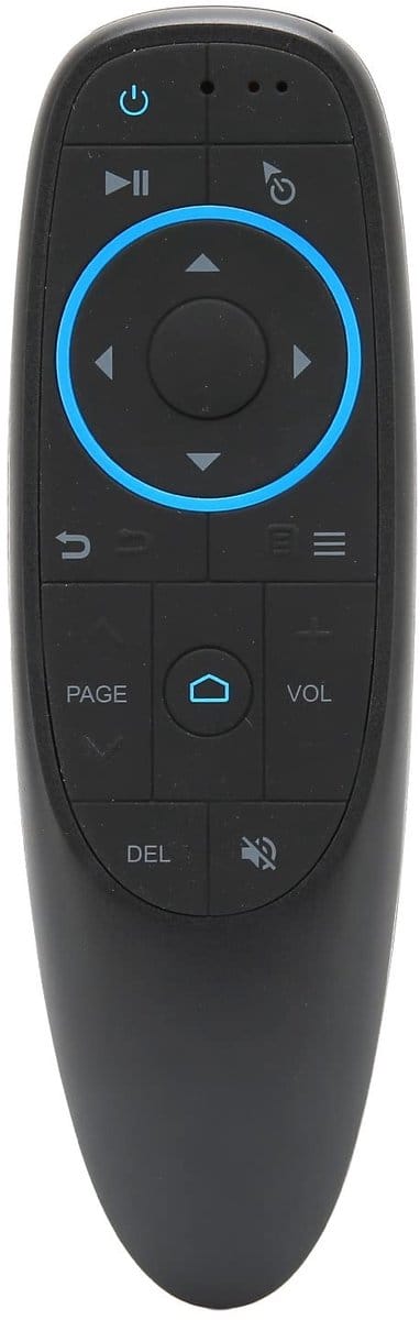 Allecto - Vervangende Spraakafstandsbediening - IR-leren Bluetooth-luchtafstandsbediening - Geschikt voor Tv-box, Raspberry Pi, Projector en Comput...