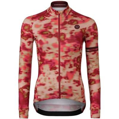 AGU Blurry Photo Fietsshirt Lange Mouwen Performance Dames - Pink - M