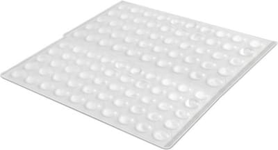 GTV - Siliconen Stootdop - 200 stuks - 8mm dia - 1,5mm dik - Schokdempers - Zelfklevend - Deurbuffer - Deurstopper - Ladekast - Closetbuffer - Glazen Tafel - Meubelonderzetter - Stootdoppen - Geluidsdempers - WC Buffer - Transparant - HOGE KWALITEIT