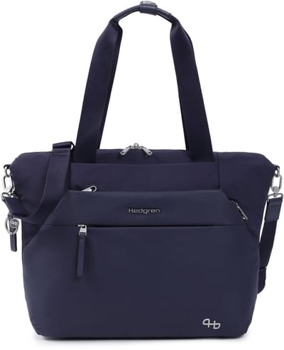 Hedgren KICHO – Laptoptas 14 inch – Expandable – Smart Sleeve – Waterafstotend gerecycled materiaal – RFID – Peacoat Blue